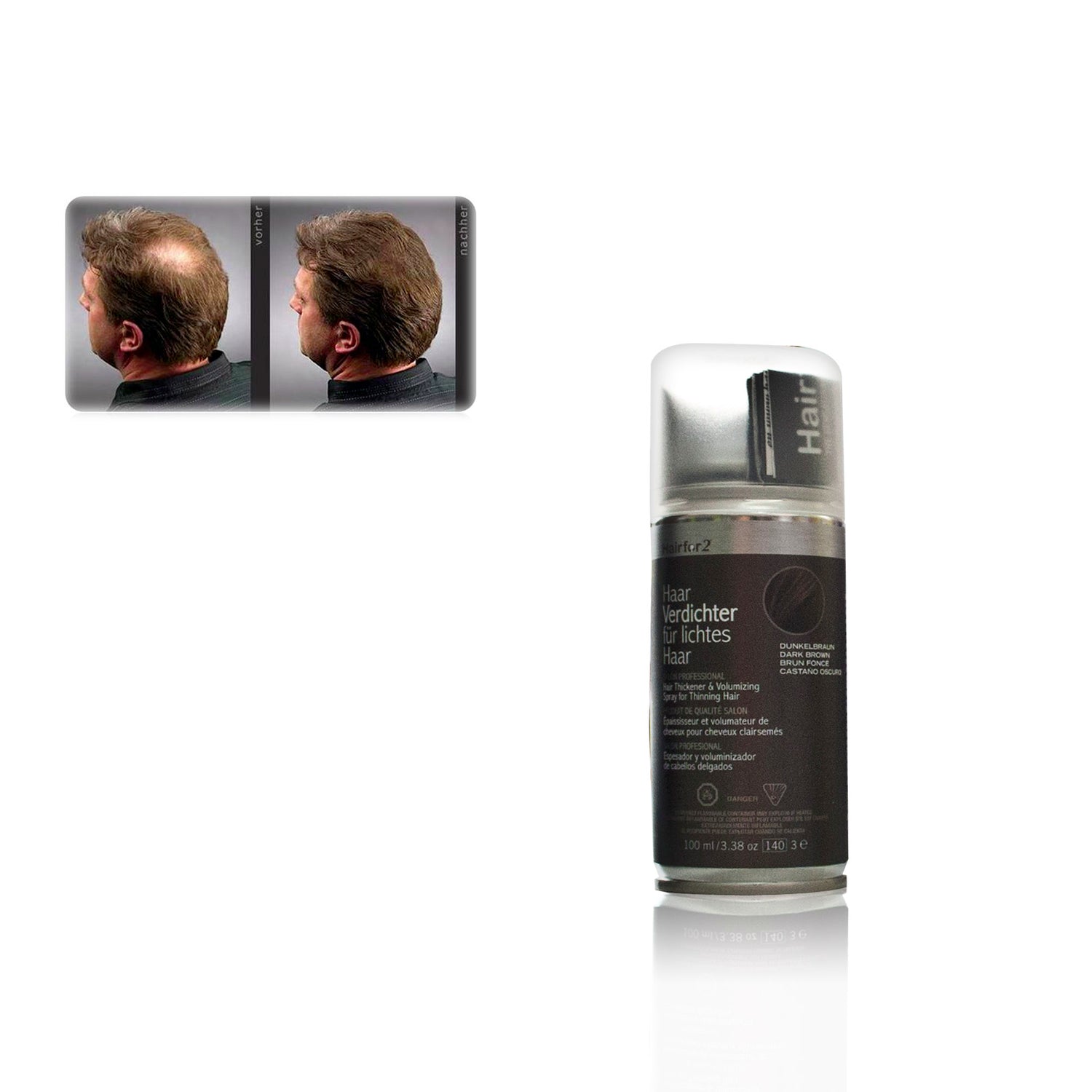 Hairfor2 Haarverdichter Spray