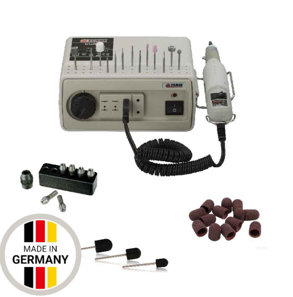 SET Motorhandstück MHX + SGX Profi Gerät Fräser Nagelmodellage Fußpflege XENOX