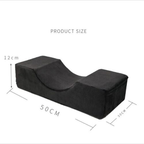 Nackenkissen aus Samt oder Kunstleder