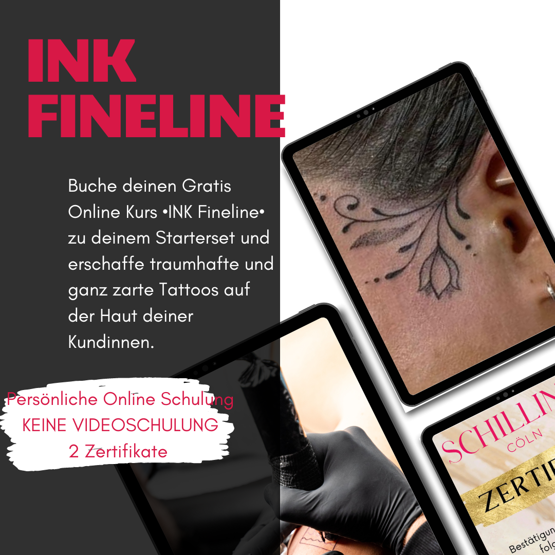 INK Fineline Online Schulung inkl. Starterset & Zertifikat